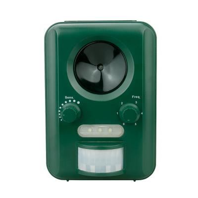 China Stocked Bird and Pir Sensor Solar Outdoor Battery Operated Ultrasonic Mouse Cat Repeller Dog Insect Repeller Anti-Snakes for sale