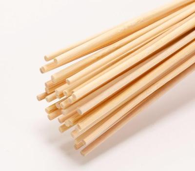 China Wholesale Recyclable Round Bamboo Lolly Sticks Cake Dowel For DIY Food Craft for sale