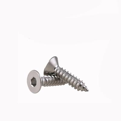 China DIN ENGELSE ISO die 14586 SUS304 Plum Blossom Screw Countersunk Head Schroef onttrekken Te koop