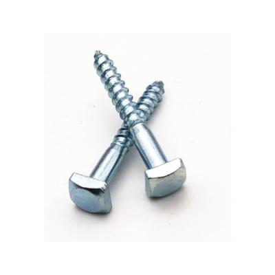 China M6 Zinc Plated Wood Screw Rectangular Square Head Screw for sale