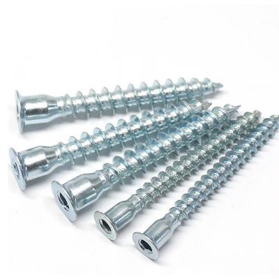 China Zinc Plated Furniture Socket Head Cross Hexagon Confirmat Screw Hexagon Focket Head Screw for sale