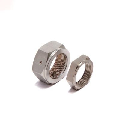 China Stainless Steel Custom Water Pipe Connection Nut Pipe Fitting Nut for sale