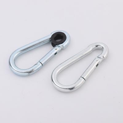 China FORM C DES LÄRM-5299 Art Carabiner-Haken-Karabinerhaken-Runddraht des Haken-7mm Kürbis-AISI304 und geschmiedet zu verkaufen