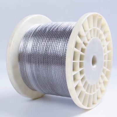 China 6x37+Fc/6x37+Iws/6x37+Iwr Crane Steel Wire Rope Galvanized Round Strand zu verkaufen