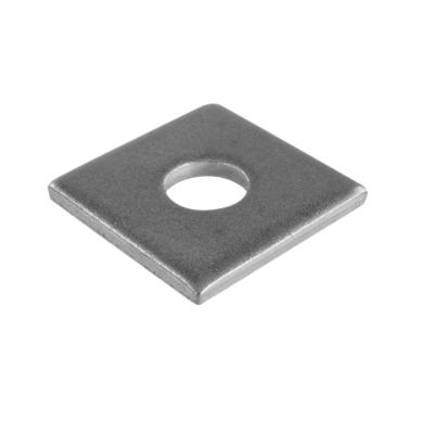 Chine SS304 SS316 Square Lock Washer Bright Zinc Finish Square Hole Washer à vendre