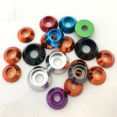 Κίνα M6 Cylindrical Head Cup Inner Hexagon Screw Gasket Washer Aluminum Alloy Washer προς πώληση