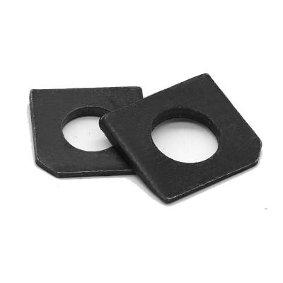 Chine Metric Carbon Steel Black Oxide Square Taper Washers GB853 For Slot Section à vendre