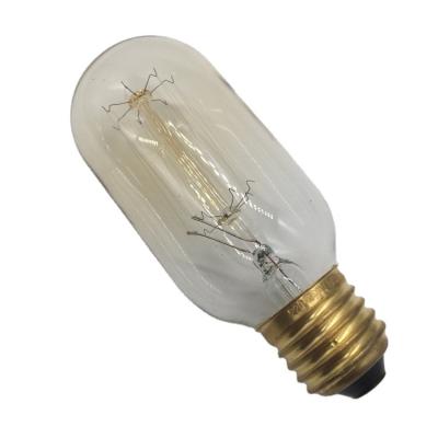 China T45 Brass Incandescent Clear Light Bulb Vintage Edison Decoration Bulb E27 for sale