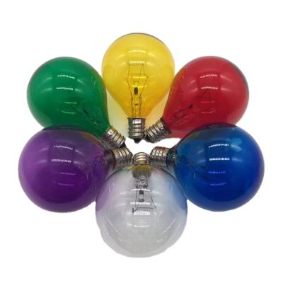 China Iron / Aluminum Incandescent Bulb G40&G45 15W Decoration Light Bulb for sale