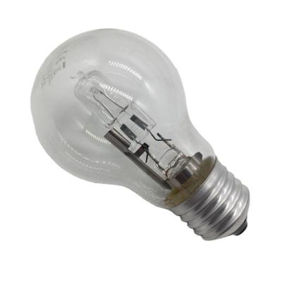 China A19 G45 C35 ECO Glass Halogen Bulb Halogen Lamp 28W 42W 52W 70W for sale