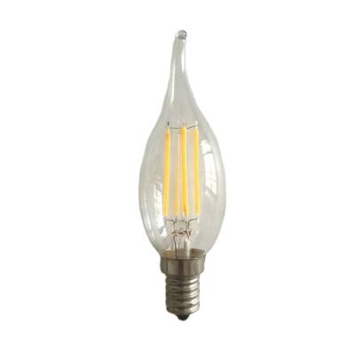 China Residential Decoration CA35 LED Filament Light CT35 Candle Bulb CT35 Tailed Lamp 4W 5W for sale