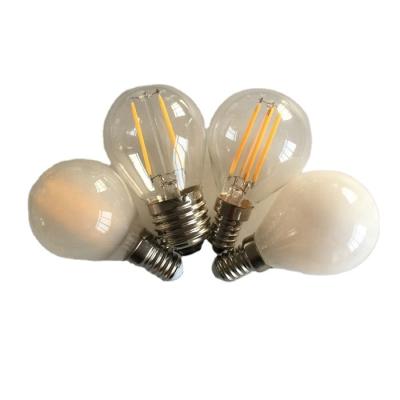 China Dimmable G45 P45 LED Edison Vintage Global LED Filament Residential Bulb 4W 5W for sale