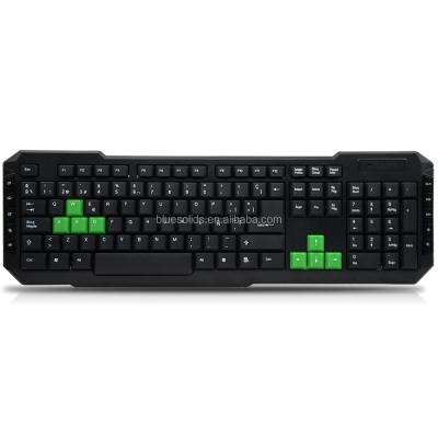 China 2015 plug and play top selling BST-219 OEM /ODM multimedia USB port keyboard, for laptop/PC gaming keyboard for sale