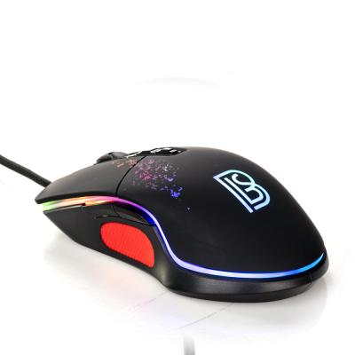 China Gaming Desktop Mouse with 3327 3360 RGB Sensor Backlit Gamer Mouse for sale