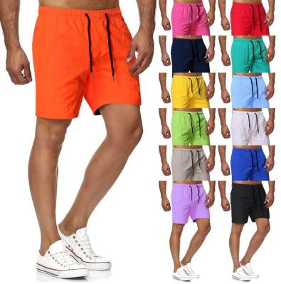 China Breathable New Design Casual Jogger Sports Loose Plain Mens Sweat Shorts With Pockets for sale