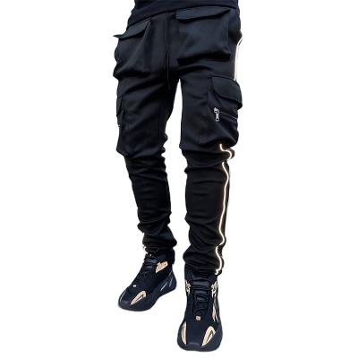 China Hot Selling Casual QUICK DRY Design Zipper Hip Hop Streetwear Thoughtful Pockets Jogging Jogger Pants For Men for sale