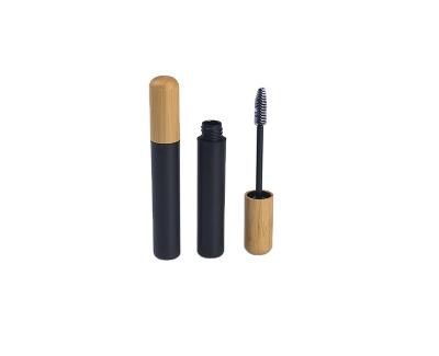 China 100% Eco-friendly Hot Friendly 5ml Empty Mascara Tubes With Bamboo Lids for sale