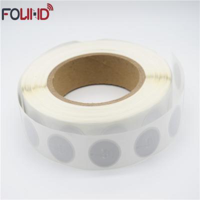 China Assets Tracking ISO14443A 13.56MHZ 216 888 Bytes Program RFID Aluminum Roll NFC Antenna Etch Sticker for sale