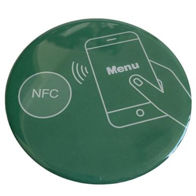 China Hot Custom Waterproof/Waterproof Nfc Social Media Stick Tag For Sharing Waterproof Contact Information for sale