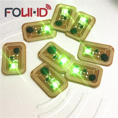 China Programmable Waterproof / Waterproof Nfc Flashing Smart Nail Mobile Phone Led Light Sticker for sale