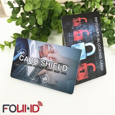 China Waterproof/waterproof HF 13.56mhz iso14443a glossy finish rfid blocking paper to block unwanted scanners from reading your cards for sale