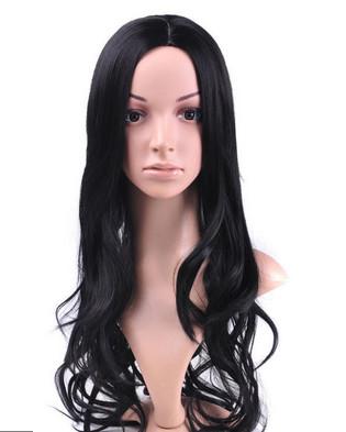 China Linha natural do cabelo de Front Synthetic Wigs Heat Resistant do laço perverso em linha reta à venda