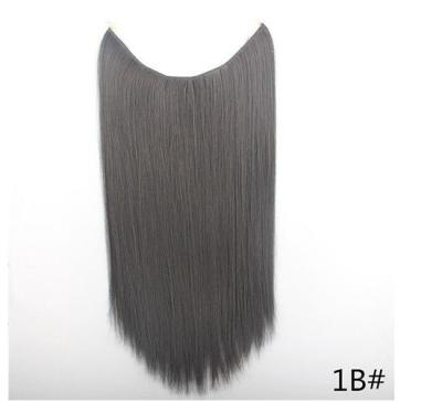 China Partes de entrançamento sintéticas do cabelo humano das extensões do cabelo do rabo de cavalo completo da cutícula à venda