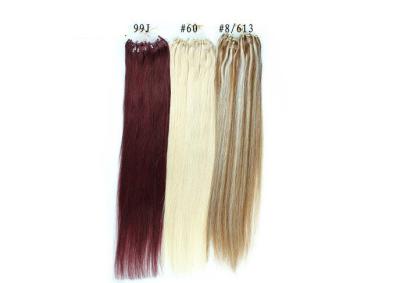 Cina Micro Ring Hair Extensions, capelli umani europei diritti di 100% in vendita