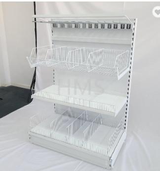 China Supermarket Gondola Shelves Display Racks Retail Supermarket Shel for sale