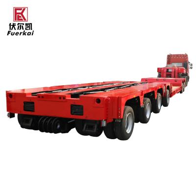 China Semi Truck Trailer Peak Capacity 300T Hydraulic Modules Multi Axle Truck Trailer SPMT For Sale for sale