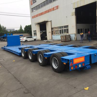 China Heavy Truck Trailer 4 Axle Car Carrier Trailer Cargo Platform Equipment Transport Trailer for sale