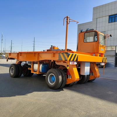 China Hot Selling Semi Flat Truck Trailer Self Propelled Shape Rc Truck Bed Trailer Picture for sale