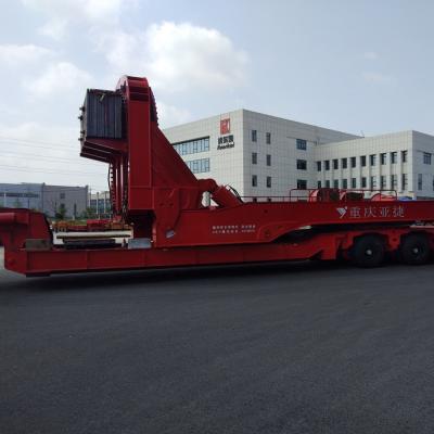 China Truck Trailer 2022 Vehicle Tri Axle Wind Turbines Turbine Blade Carrier Special Trailer For 62M Wind Power Equipment for sale