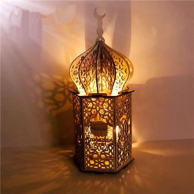 China Muslim Ramadan Lights Outdoor Fairy Lights Eid Mubarak Home Decoration Led String 2022 Classic White Warm Yellow Color for sale