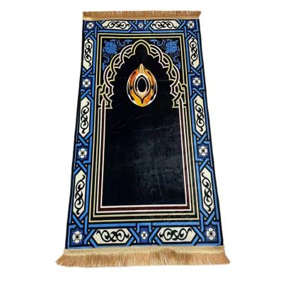 China Stain Resistant Eco - Friendly Soft Folding Portable Travel Mat Muslim Prayer Mat Prayer Mat for sale