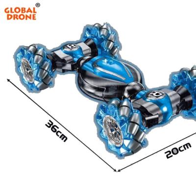 China Funhood rc car twist rc car plastic global hand gesture control double sided stunt car for sale