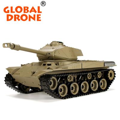 China Global Drone 3839-1 model henglong rc tank 2.4G remote control 1:16 USA M41A3 Walker Bulldog Light Tank for sale