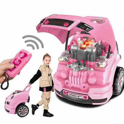 China Pretend Play Toys Car Tools Spring 2021 Newest Amazon Pretend Play Toys Car Tools With Multifunctional Infrared Accessories RC Toys For Children for sale