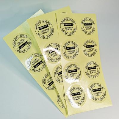 China Customized high quality fashion colorful printed lip gloss decor sticker clear label for sale