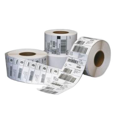 China Transparent High Quality Barcode Label Roll With Custom Printing for sale