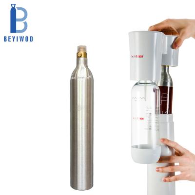 China New 60L Soda Use Food Grade Portable CO2 Bottle Aluminum CO2 Cylinder For Beverage Use for sale