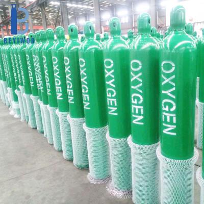 China Medical use factory price 40L/45L/47L/50L medical oxygen steel gas cylinders with valves for sale