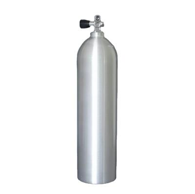 China 0.4-12L O2 Diving Equipment Aluminum Oxygen Cylinder Air Tank Cylinder Scuba Swimming Scuba Empty Cylinder for sale