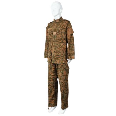 China Camouflage Anti-UV Aquatic Rip-Stop Bdu Burkina Faso Military Uniforms for sale