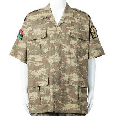 China High Quality Anti-Static China BDU Camouflage Combat Tactical Shorts Sleeve Comfortable Military Uniforms for sale