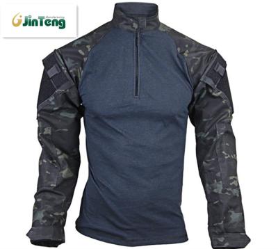 China High Quality Men's Tactical Uniform Anti-Static Long Sleeve Camouflage Camouflage Sleeve Frog Military Uniform Suit for sale