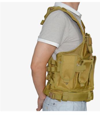 China Polyester Tactical Military Vest Military Leg Rigs Loaded Gear Vest Large Capacity Vest for sale