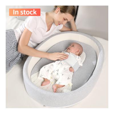 China Portable Collapsible Newborn Sleeping Hutch Chockchick Bed Baby Nest Newborn Sleeper for sale