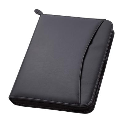 China High Quality Office/School 3-Ring Binder Faux Leather Business Folder/Business Interview/Meeting/Zipper Folder etc. for sale