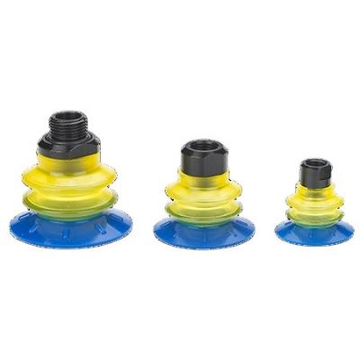 China Plastic Industry AIRBEST SGP Series PU Bellows Suction Cup Vacuum Pad for sale